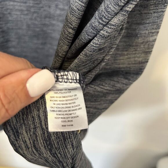 Notre Dame Fighting Irish Polo Performance Shirt Mens 5XL Gray Colosseum golf - Picture 8 of 12